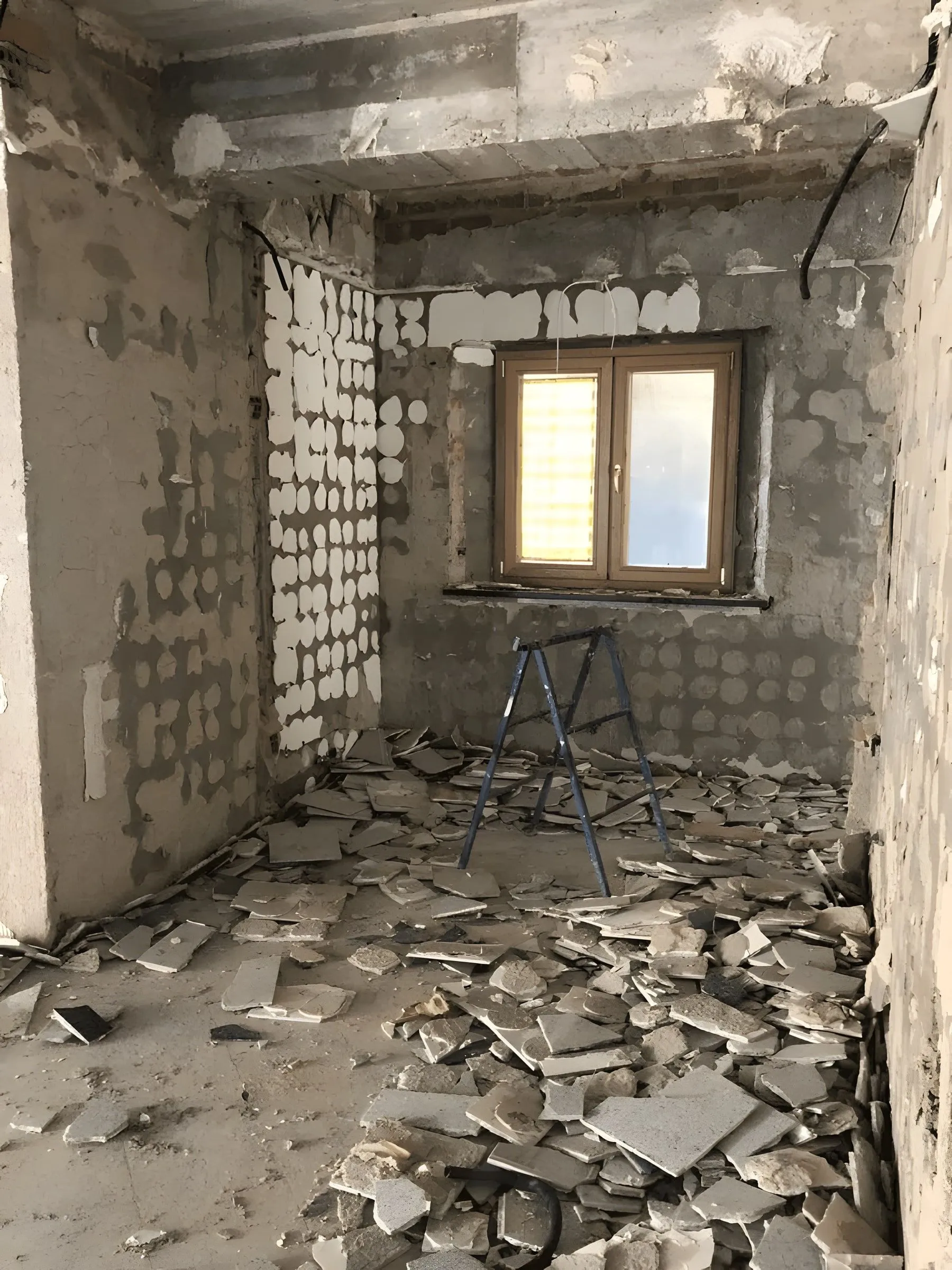 Antes: Baño principal