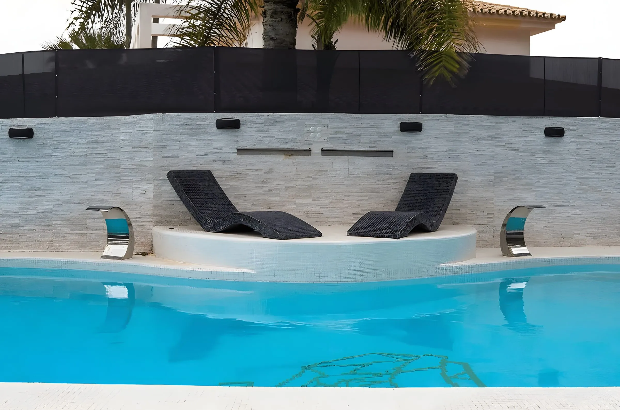 Después: Piscina